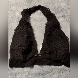 Maurices Black Halter Neck Bra size L